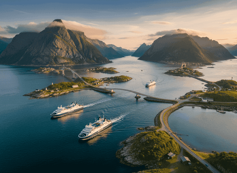 Discover Norway's Stunning Ferry Routes and Island Hopping
