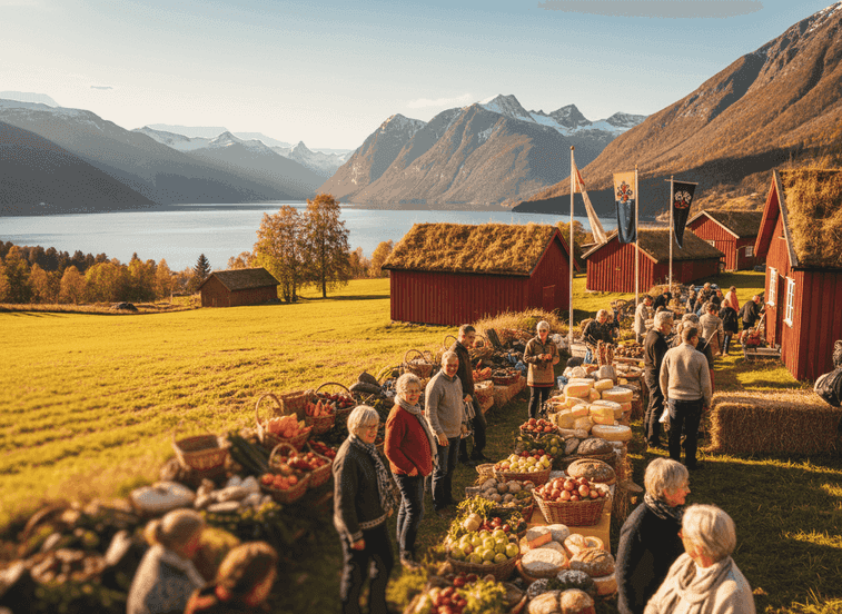 Scopri il Ricco Patrimonio Agricolo della Norvegia ai Festival Locali del Raccolto