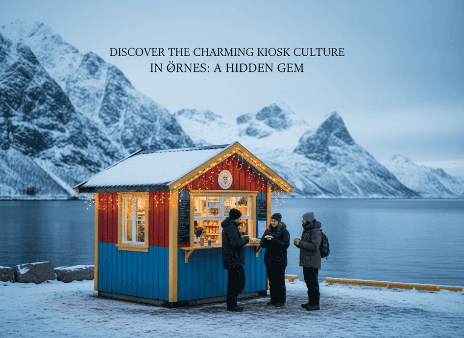 Scopri la Incantevole Cultura dei Kiosk a Ørnes: Un Gioiello Nascosto