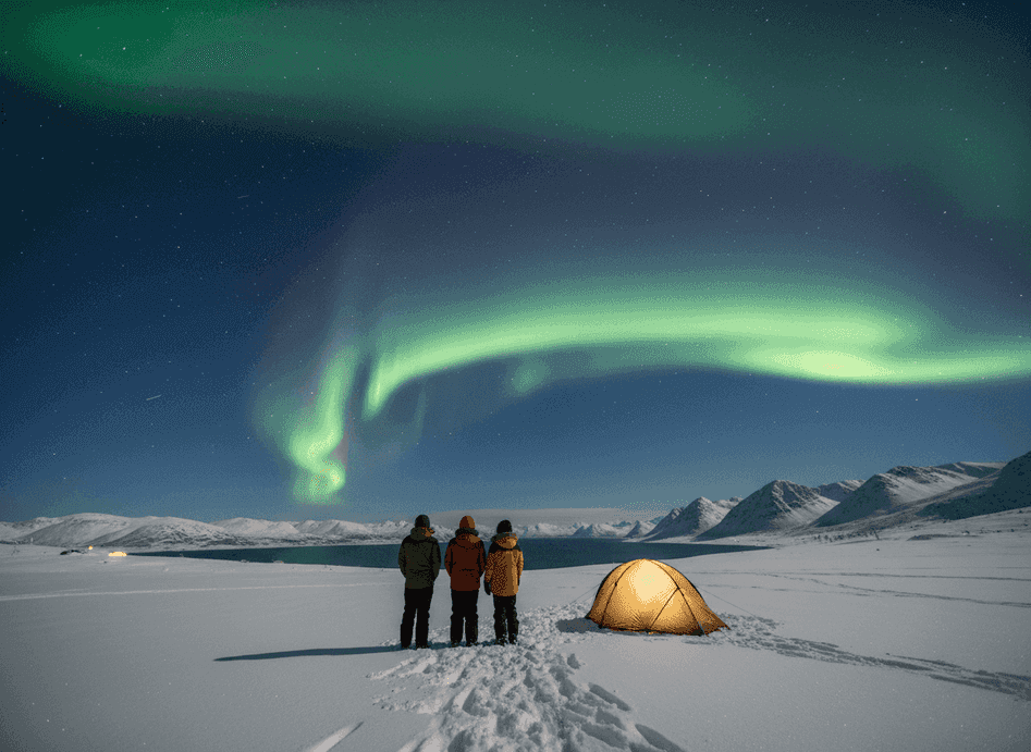 Persiguiendo el Corazón de las Auroras Boreales: Una Aventura Noruega
