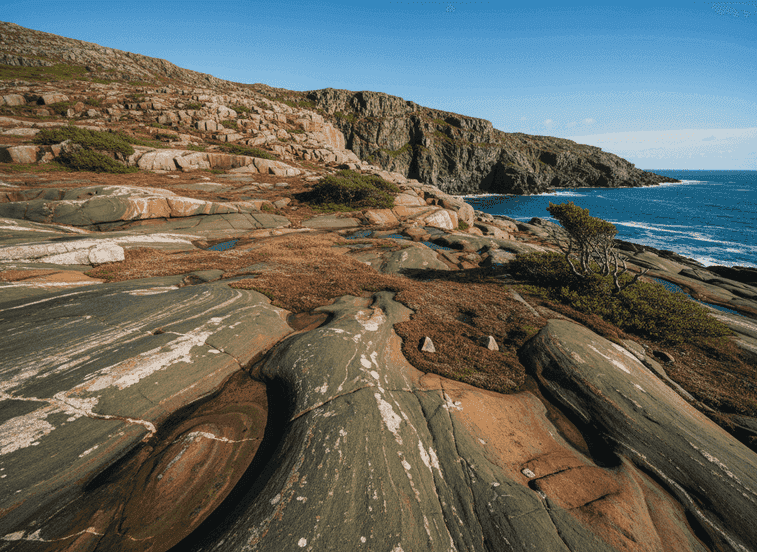 Leka Serpentine Island – Walking on Ancient Ocean Floor