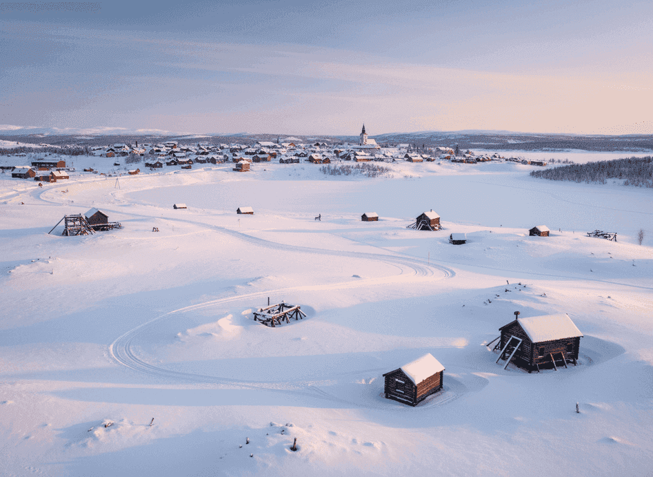 Røros Winter Mining Trails – Skiing Through Industrial History